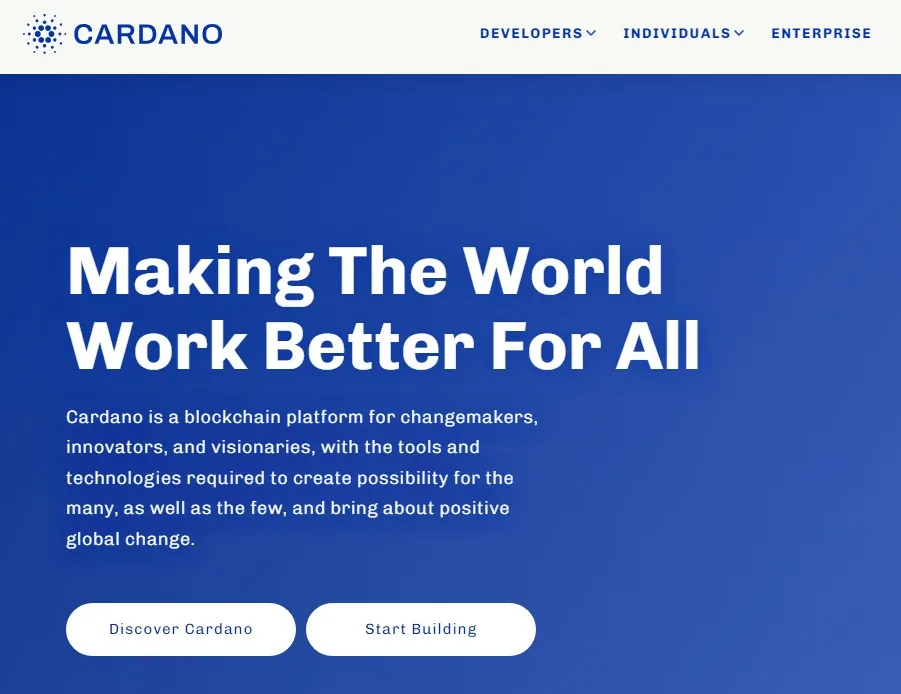 Cardano is a decentralized public blockchain and cryptocurrency project and is fully open source.
