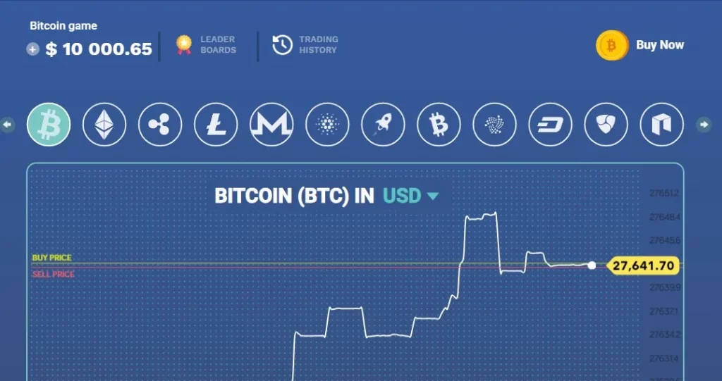 Bitcoin Game -Cryptocurrency Trading Simulator | Bitcoin Flip App
