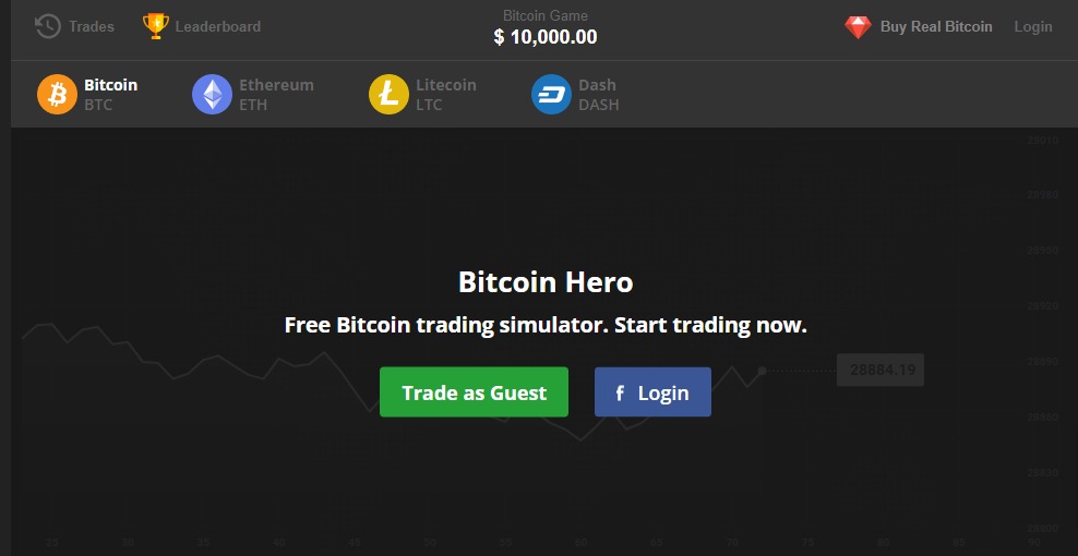 Bitcoin Hero - Bitcoin Trading Simulator